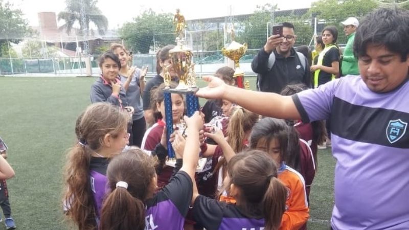 La Fiel realizó el "1er.  Torneo de Fútbol Femenino Infantil”