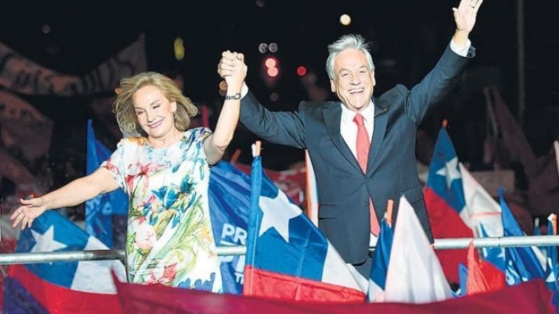 Vergonzosas expresiones de la esposa de Piñera