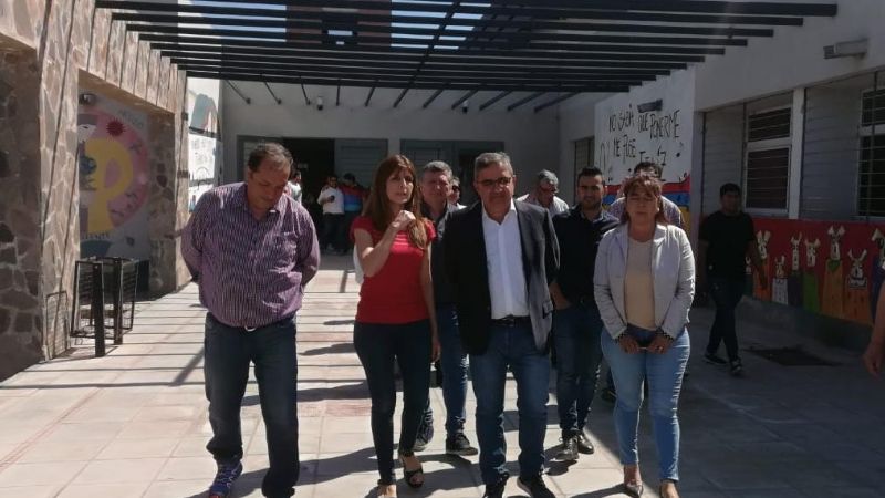 Jalil en Recreo prometió "potenciar la industria"