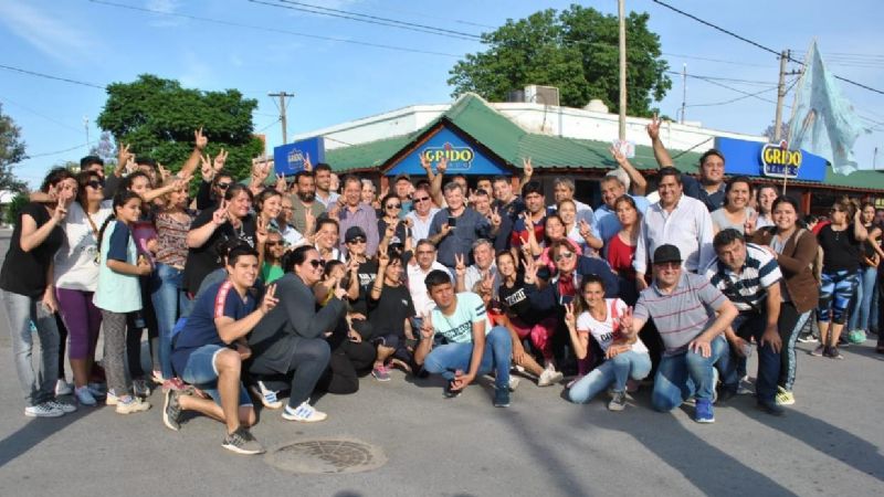 Jalil en Recreo prometió "potenciar la industria"