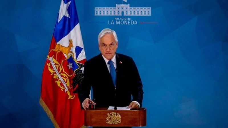 Piñera pidió perdón a los chilenos por su “falta de visión”