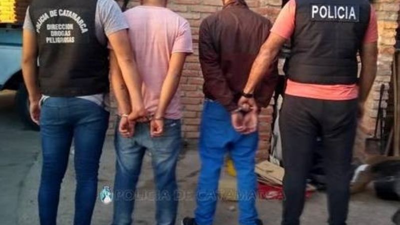 Desbaratan puntos de venta de drogas en Santa María