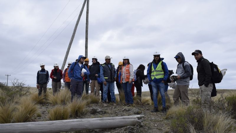 Estudiantes universitarios visitaron la mina Santa Bárbara
