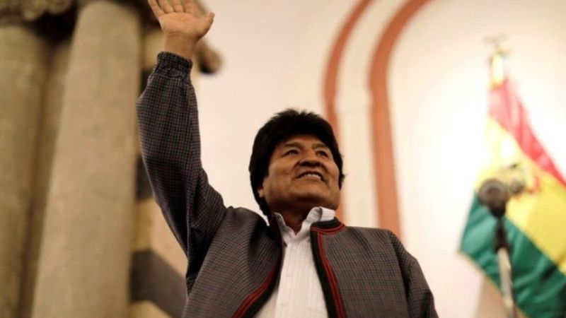 El Tribunal Electoral declaró ganador a Evo Morales en primera vuelta