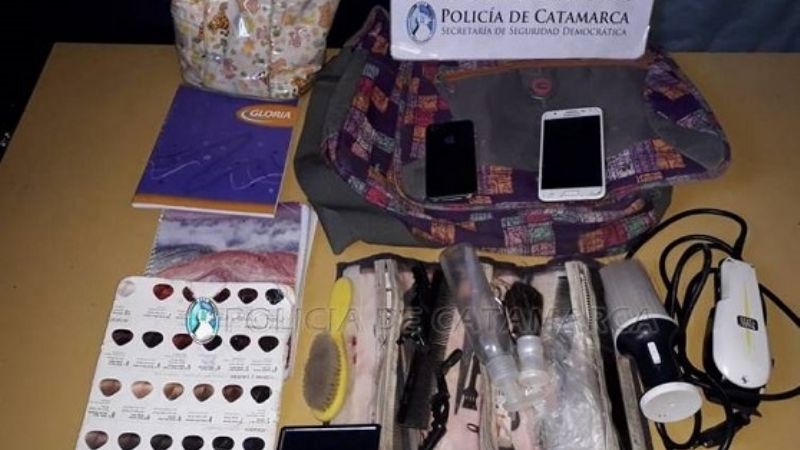 Aprehenden a dos personas y recuperan elementos sustraídos