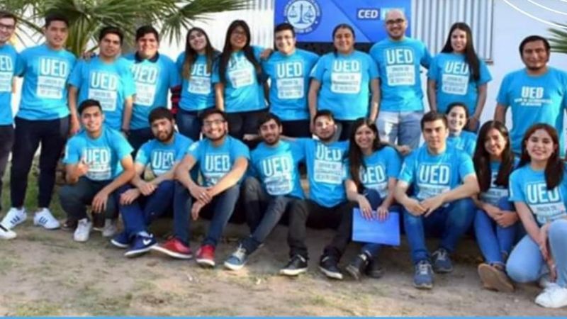 Triunfo contundente de la UED en Derecho