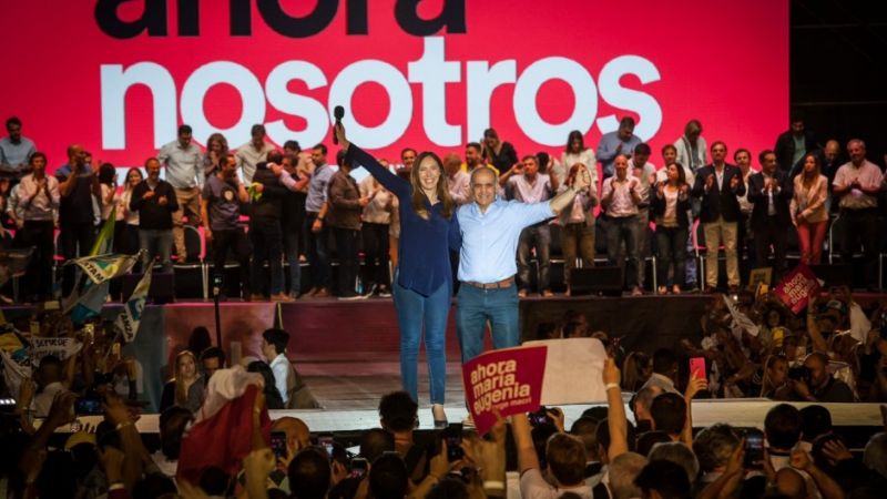 Vidal abandonó los colores de “Juntos por el cambio”