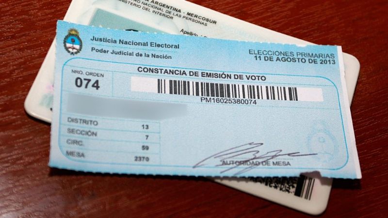 ¿Qué pasa con los electores que no concurren a votar?