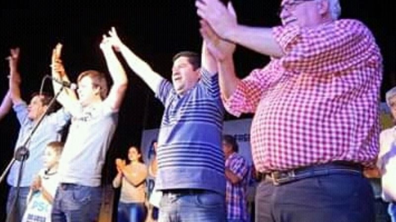 Multitudinario cierre de campaña en Tapso