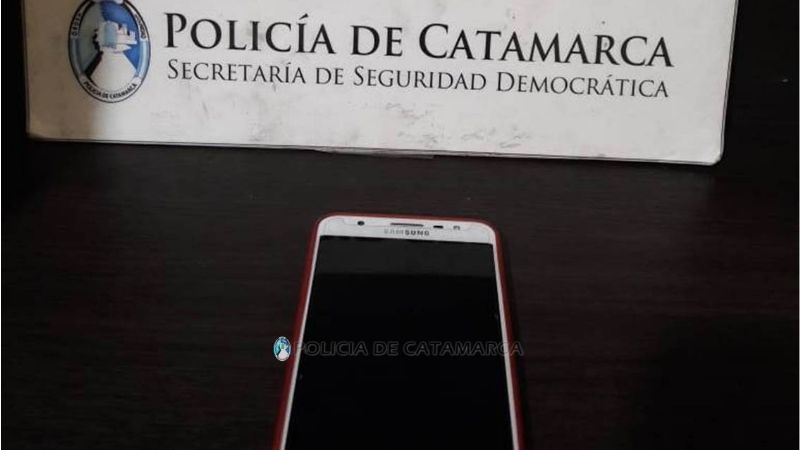 Atrapan al arrebatador de un celular
