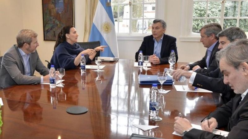 Macri reunió a sus ministros en la Quinta de Olivo