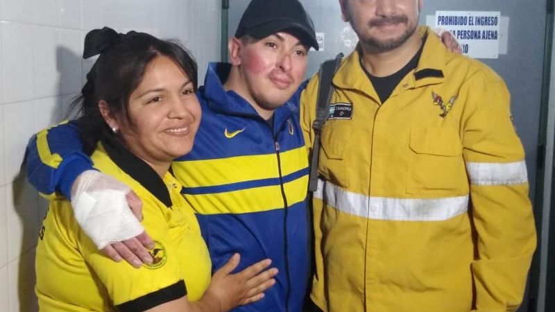 El último bombero que permanecía internado fue dado de alta