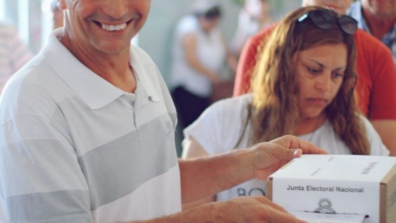 Votaron los candidatos de "Juntos por cambio" en Recreo