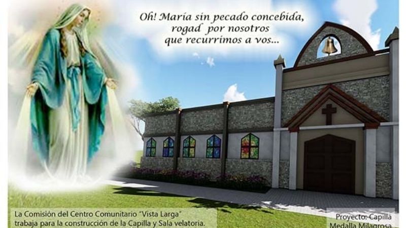 Organizan las festividades de la Virgen de la Medalla Milagrosa