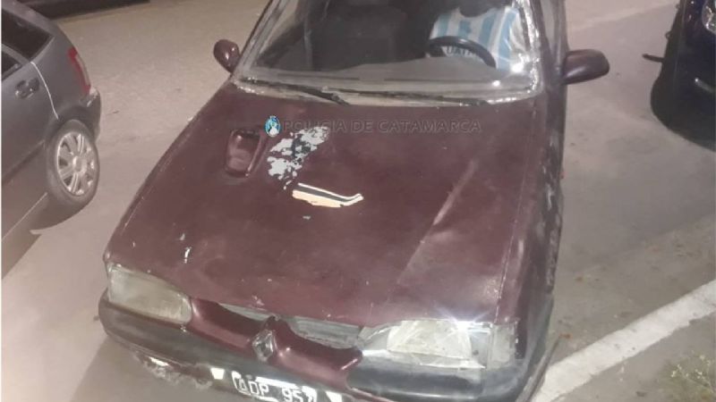 Motociclista chocó con un auto en Chumbicha