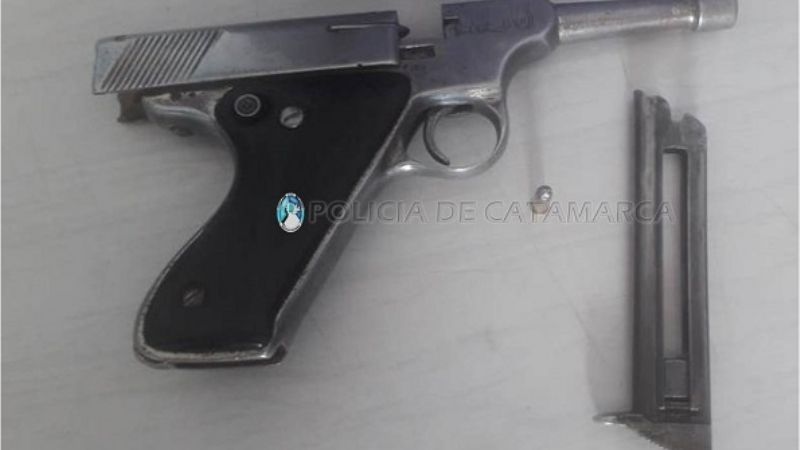 Recuperan garrafa robada, incautan marihuana y un arma de fuego