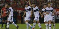 EL “COLO” MORENO sufriendo la goleada de Gimnasia.