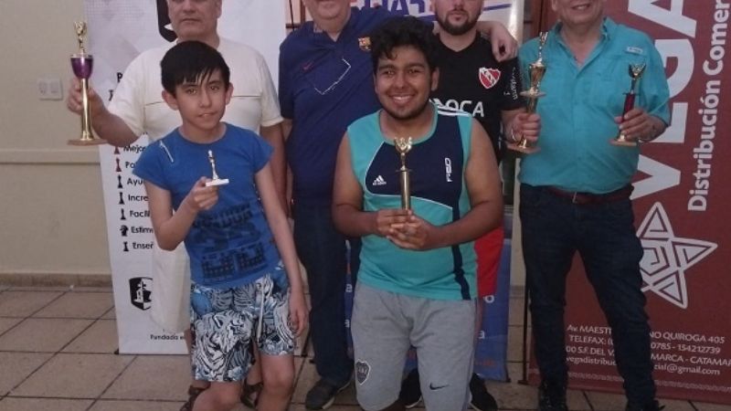 Ajedrez: Darío Ocampo y Rubén Vega ganaron la 8va fecha