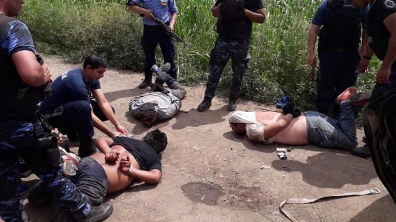 Cinco detenidos en un violento asalto en una finca de Los Altos