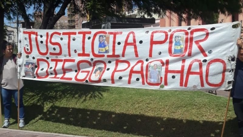 Familiares de Diego Pachao piden justicia