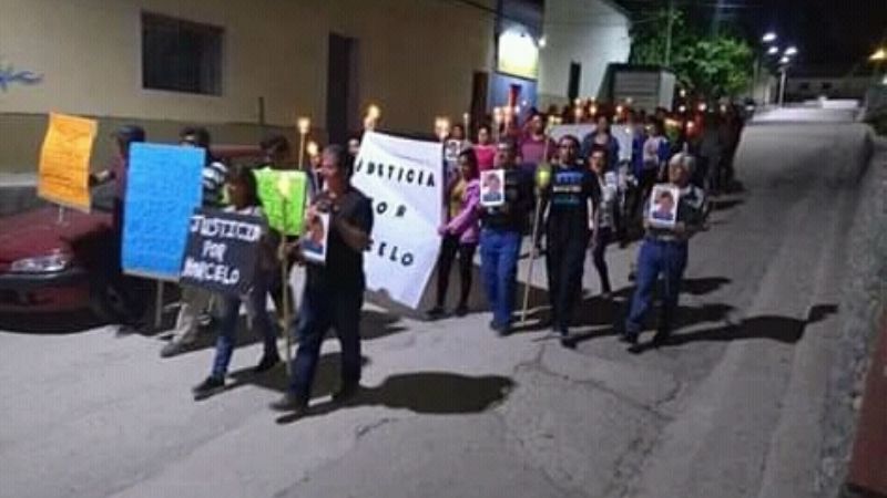 Piden justicia por Marcelo Martinez