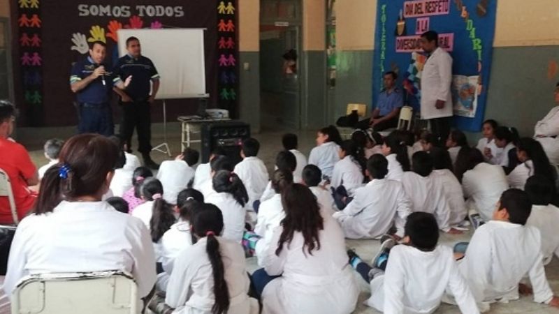 Seguridad Vial brindó capacitación en el Departamento Santa Rosa