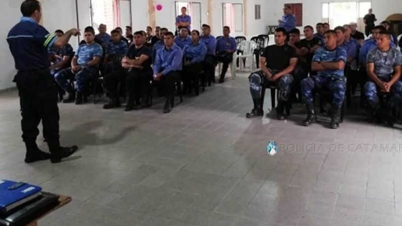 Seguridad Vial brindó capacitación en el Departamento Santa Rosa