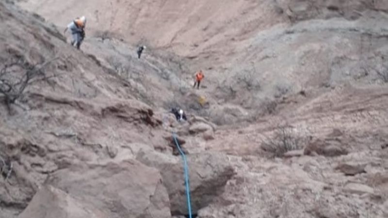 Rescatan a una mujer en Santa María