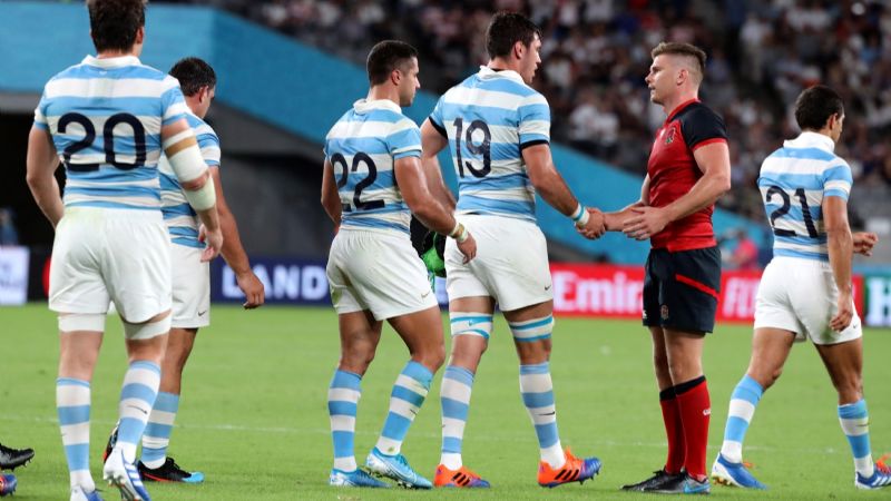 Los Pumas perdieron 39 a 10 frente a Inglaterra