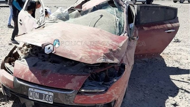 Accidente fatal en Tinogasta