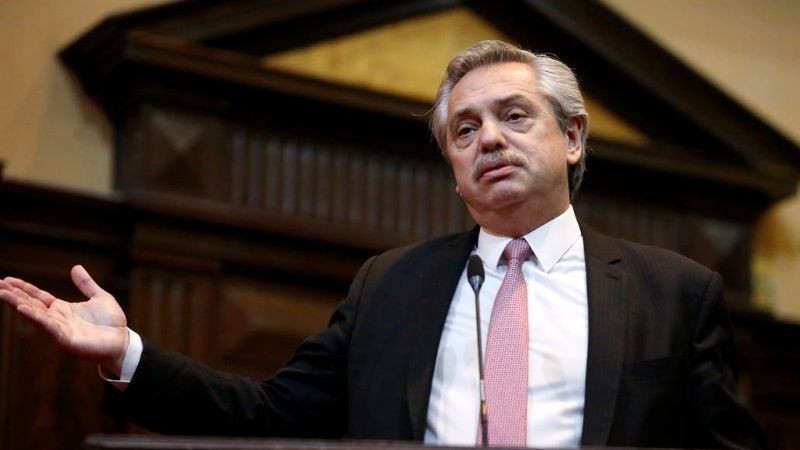 Alberto cruzó a Macri por la mención a San Martín
