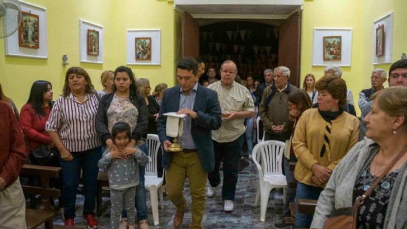 Inauguran remodelaciones en la capilla de Collagasta