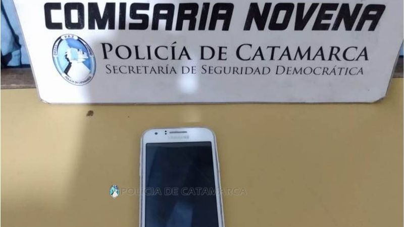 Aprehenden a un joven que le arrebató el celular a un niño