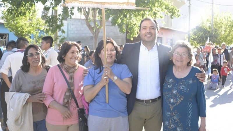 Sánchez acompañó la celebración de los 50 años de la Prelatura de Cafayate