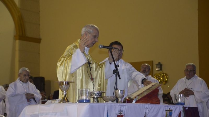 Sánchez acompañó la celebración de los 50 años de la Prelatura de Cafayate