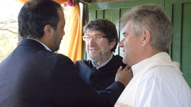 Sánchez acompañó la celebración de los 50 años de la Prelatura de Cafayate