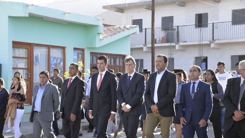 Sánchez acompañó la celebración de los 50 años de la Prelatura de Cafayate