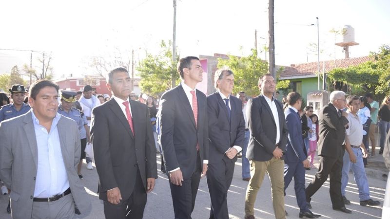 Sánchez acompañó la celebración de los 50 años de la Prelatura de Cafayate