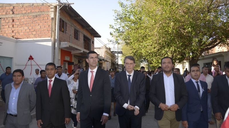 Sánchez acompañó la celebración de los 50 años de la Prelatura de Cafayate