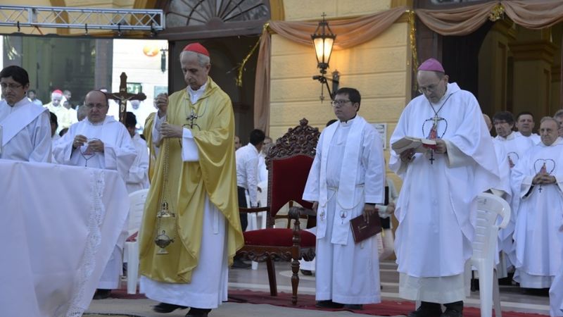 Sánchez acompañó la celebración de los 50 años de la Prelatura de Cafayate