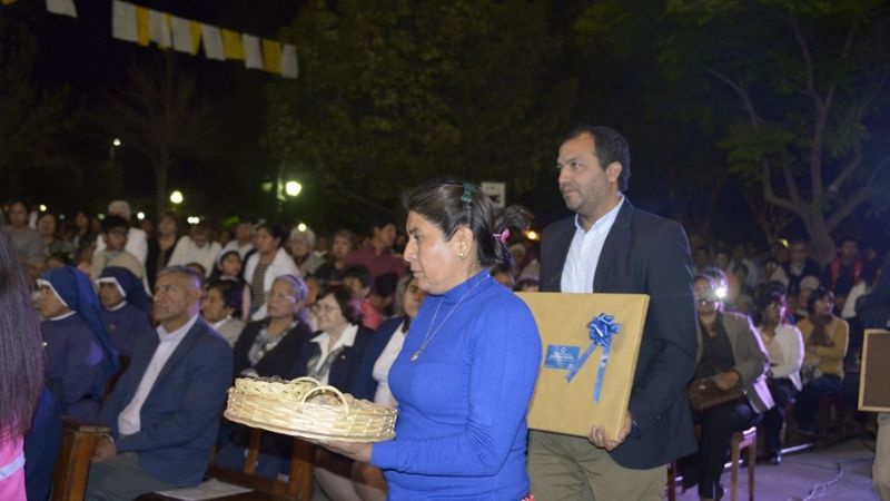 Sánchez acompañó la celebración de los 50 años de la Prelatura de Cafayate