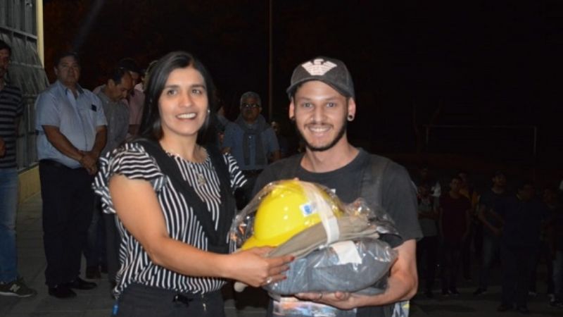 Andalgalenses se capacitan en oficios relacionados a la construcción