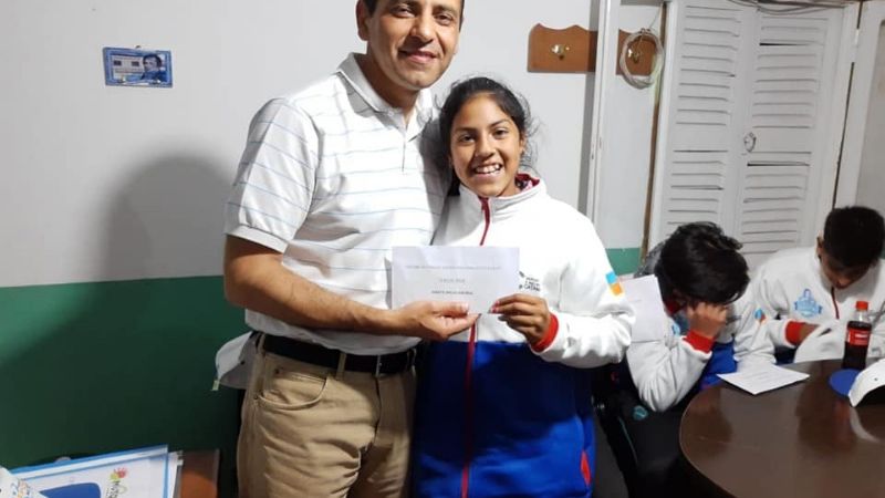 Deportistas de Mutquín compiten en los Juegos Evita en Mar del Plata