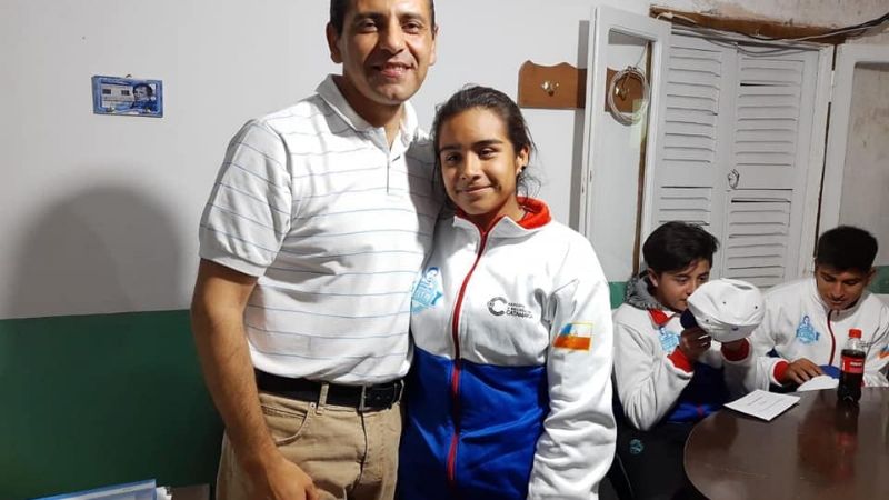 Deportistas de Mutquín compiten en los Juegos Evita en Mar del Plata