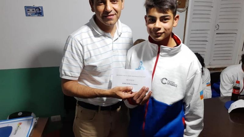 Deportistas de Mutquín compiten en los Juegos Evita en Mar del Plata