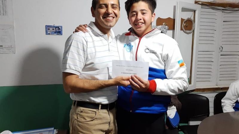 Deportistas de Mutquín compiten en los Juegos Evita en Mar del Plata