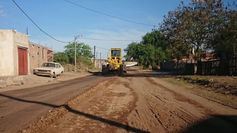 Trabajos de pavimentación en calle Juez Antonio Morales