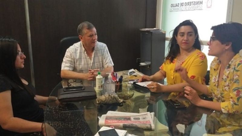 Figueroa Castellanos recibió a "Las Eulalias"