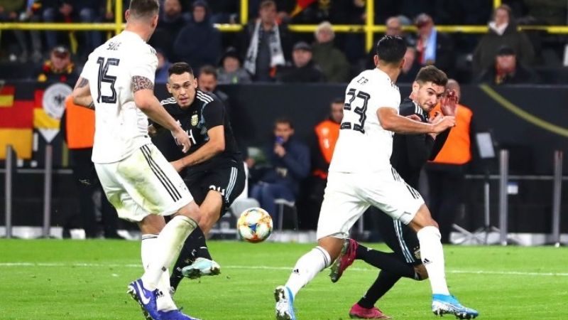 Gran reacción de Argentina que le empató 2 a 2 a Alemania