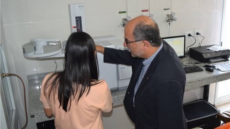 Gendarmería Nacional presentó un cromatografo gaseoso